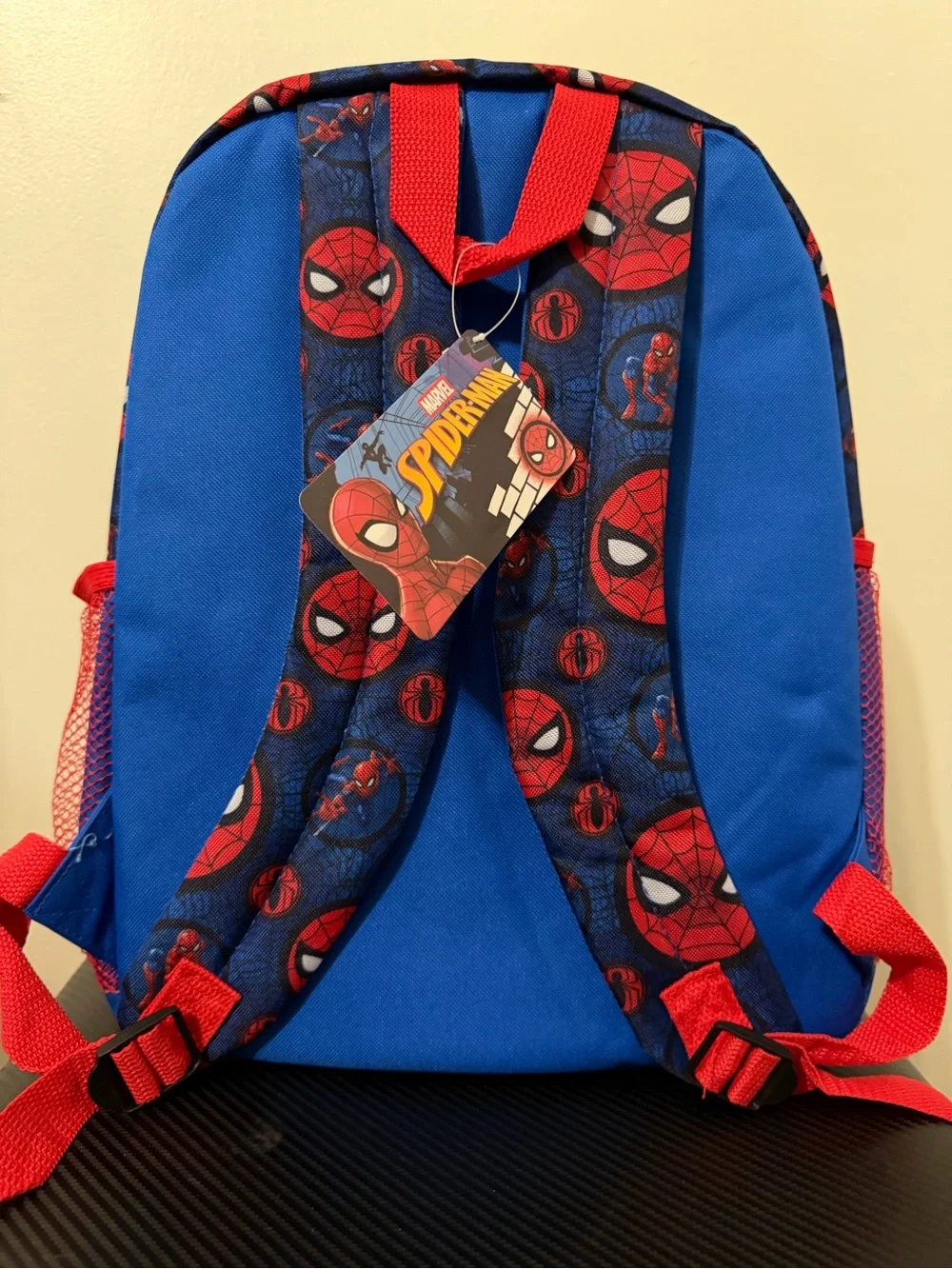 Marvel Spider-Man Kids Backpack - Red & Blue